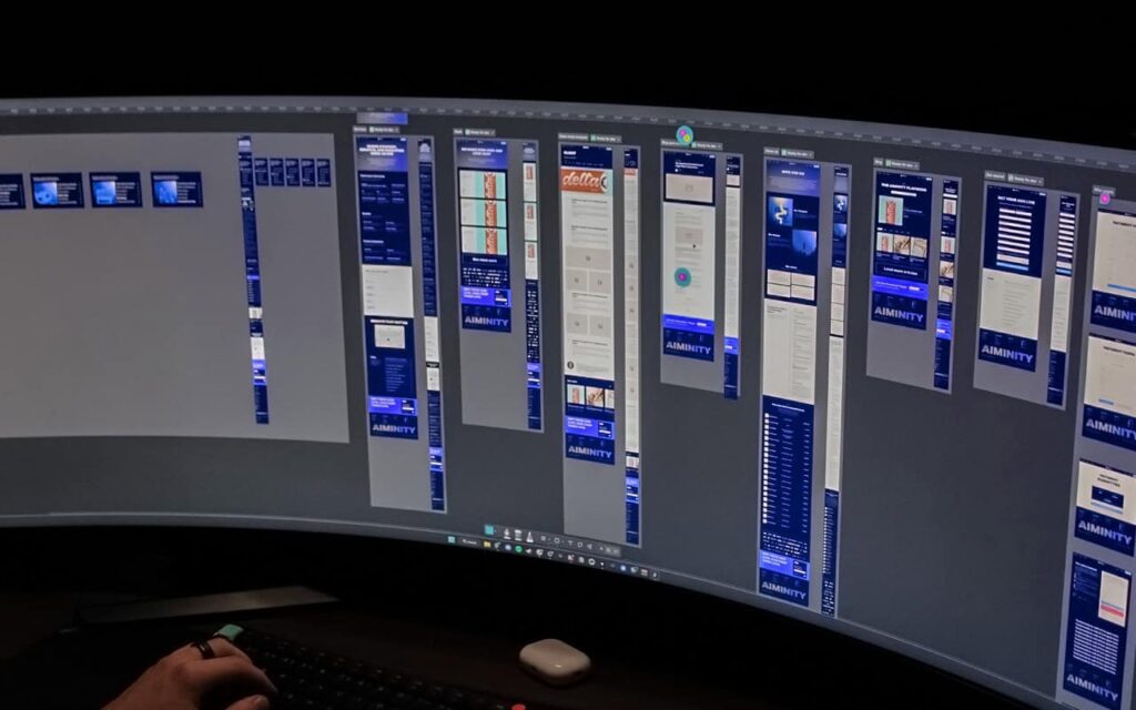 UX and UI web design